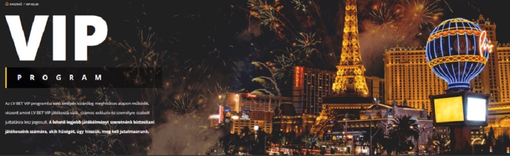 LV Bet értékelés VIP