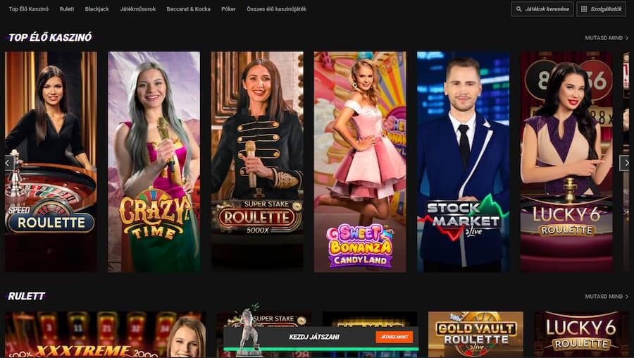 Betinia értékelés élő kaszinó