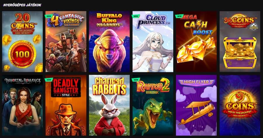 Betinia értékelés nyerőgépes játékok