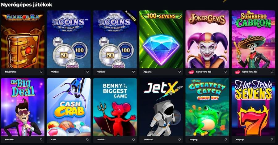 Boomerang értékelés nyerőgépek