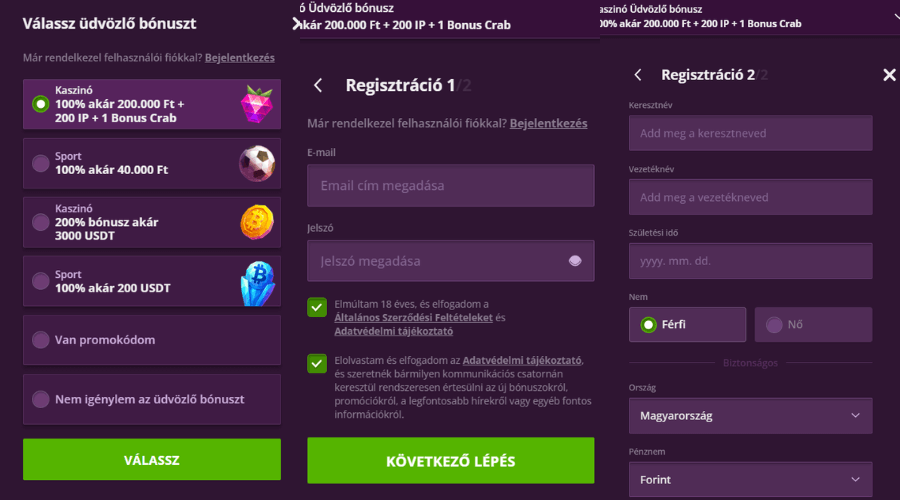 Malina Casino értékelés regisztráció