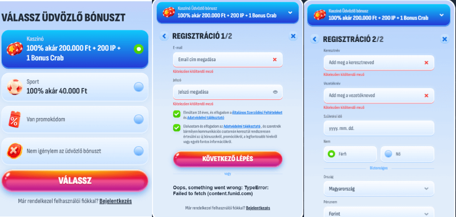 Nomini értékelés regisztráció