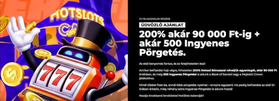 Hotslots ajánlat