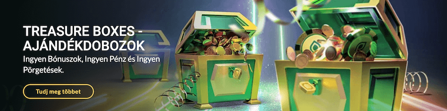 Lemon Casino Treasure Boxes