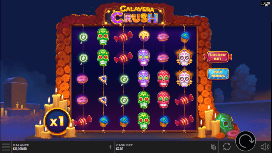 Calavera Crush nyerőgép játék