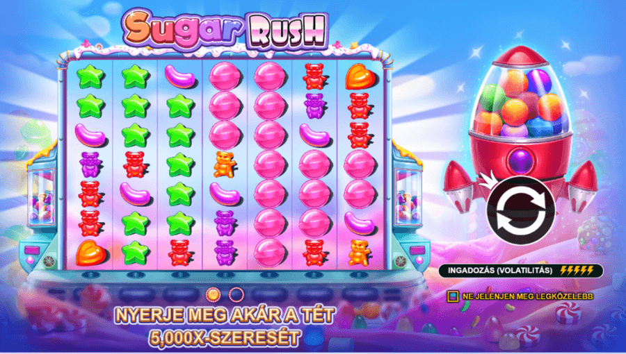 Sugar Rush nyerőgép játék