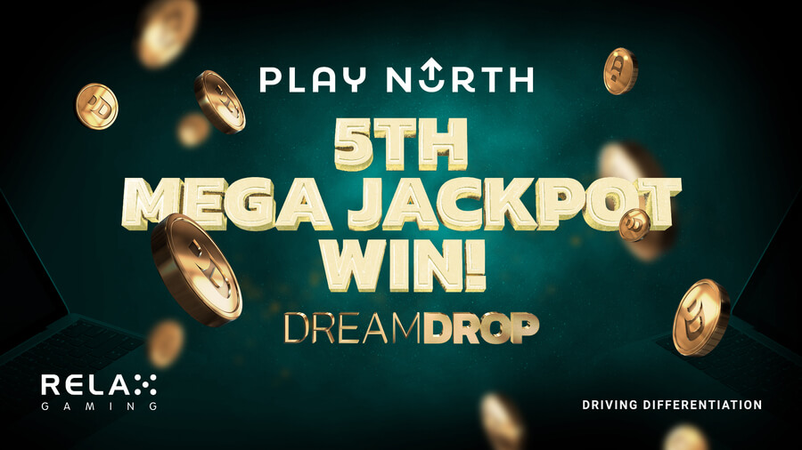 Megvan a Relax Gaming Dream Drop Mega Jackpotjának ötödik nyertese!