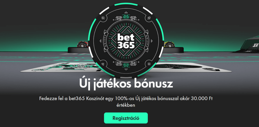 Bet365 üdvözlő bónusz