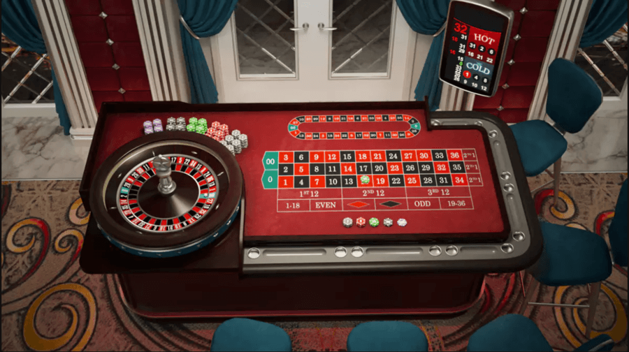LV Bet First person american roulette