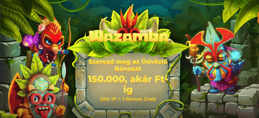 Wazamba bónusz Magyar Casino