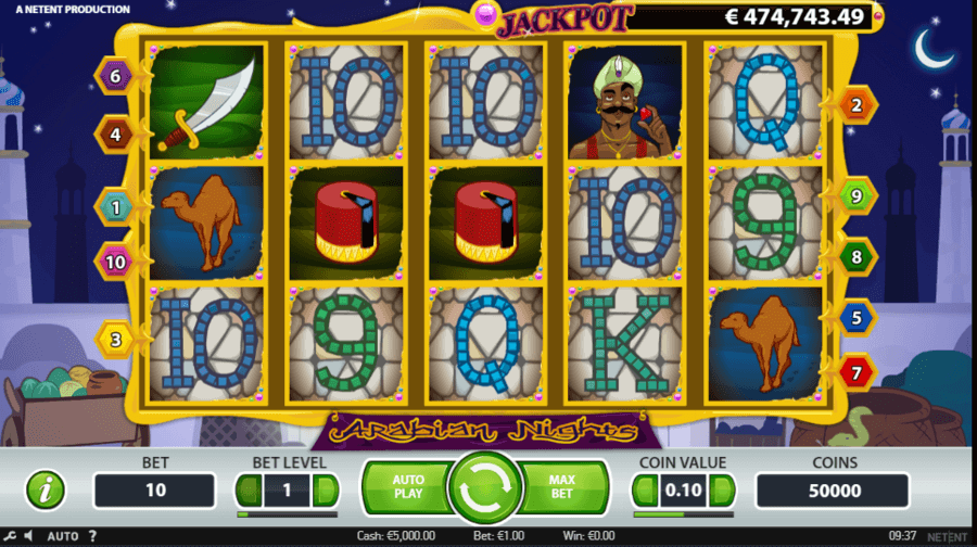 Arabian Nights slot