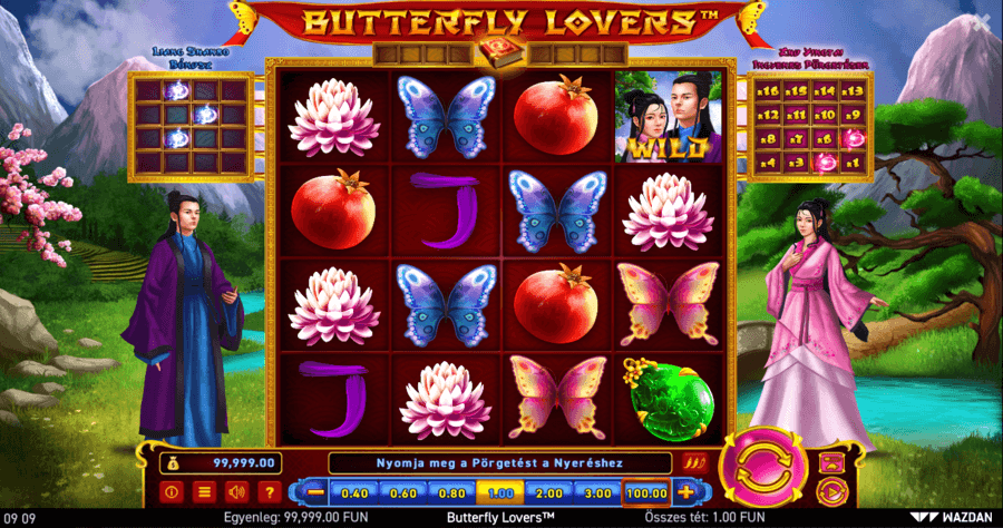 Butterfly lovers slot