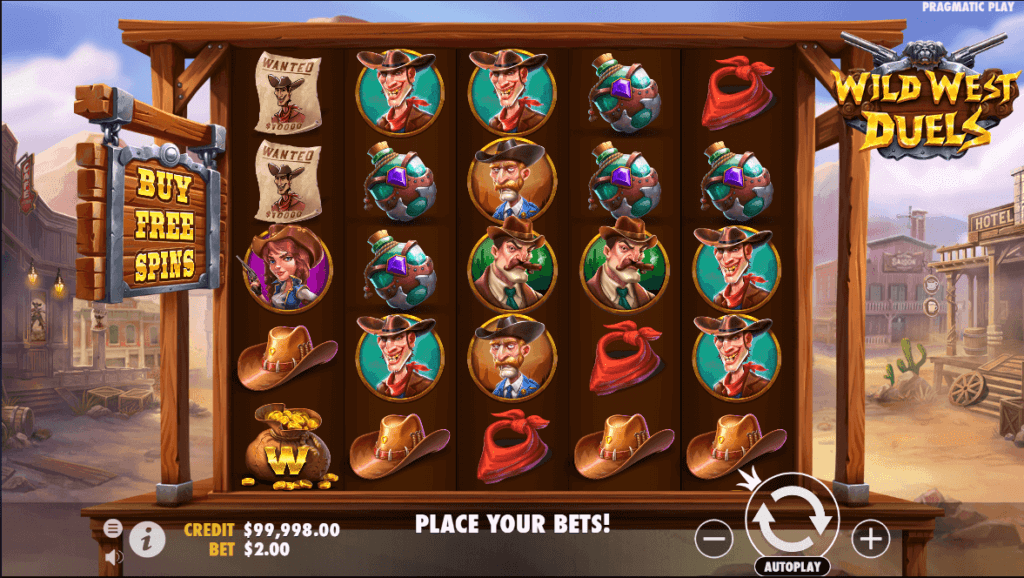 Wild west duels slot