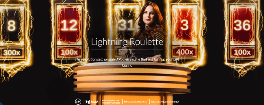 Lightning Roulette game show