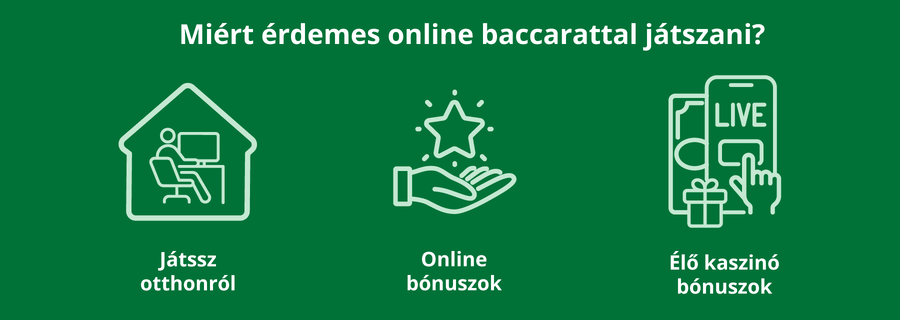 Online baccarat előnyök