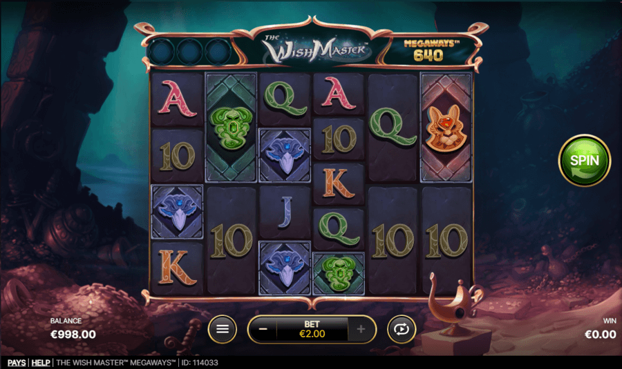 The Wish Master Megaways nyerőgép Magyar Casino