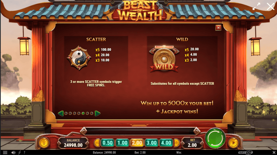 Beast of wealth wild és scatter