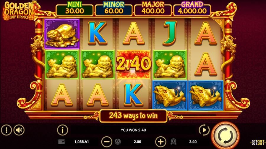 Golden Dragon Inferno - Magyar Casino