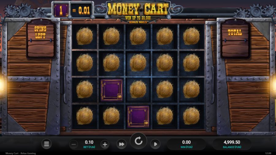  Money Cart Bonus Reels nyerőgép magas RTP