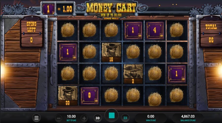 Money Cart Bonus Reels hold the spin bónuszkör