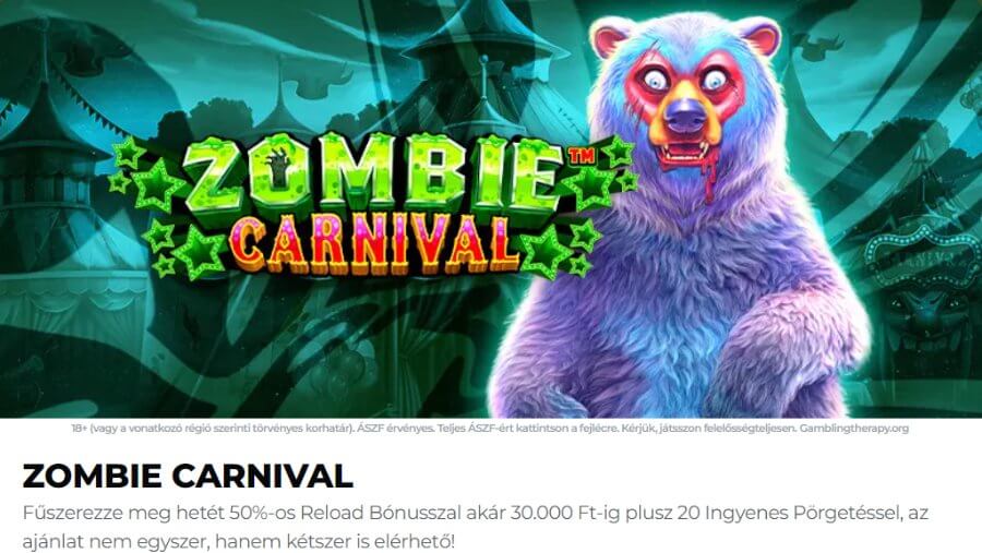 Energy Casino reload bónusz alacsony wagering