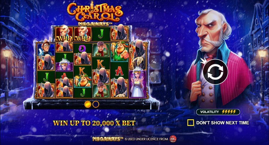 Christmas Carol Megaways értékelés Magyar Casino