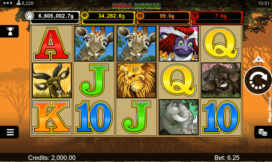 Mega Moolah nyerőgép jackpot