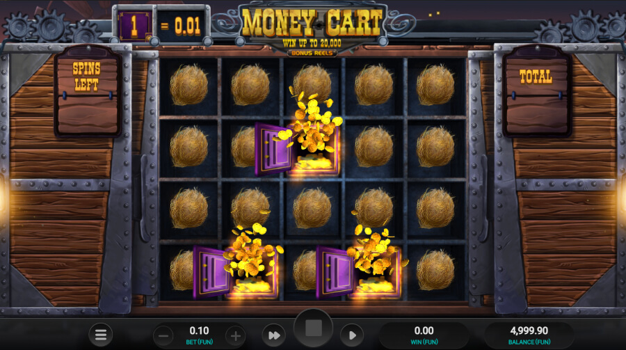 Money Cart Bonus Reels új nyerőgép