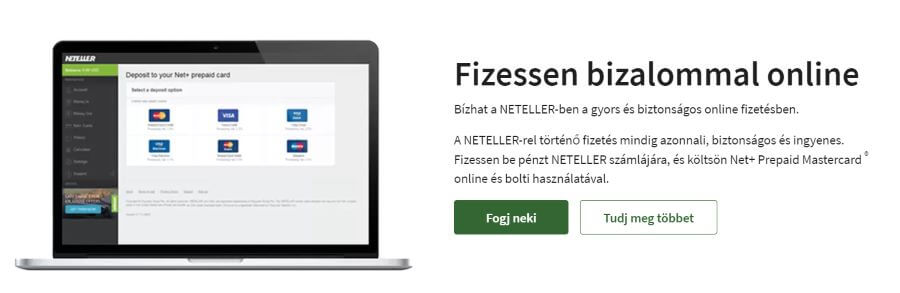 Neteller kaszinó biztonságos fizetés