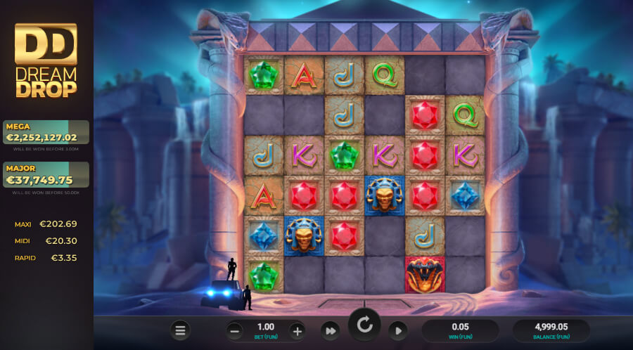 Temple Tumble 2 Dream Drop új nyerőgép