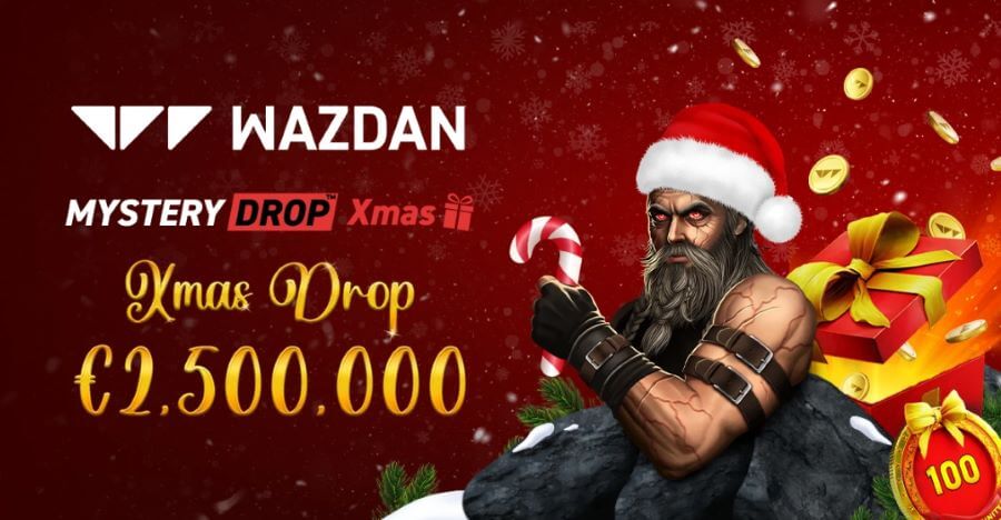 A Wazdan karácsonyi ajándékai – Xmas Drop, nyerőgépek és partnerpromóció