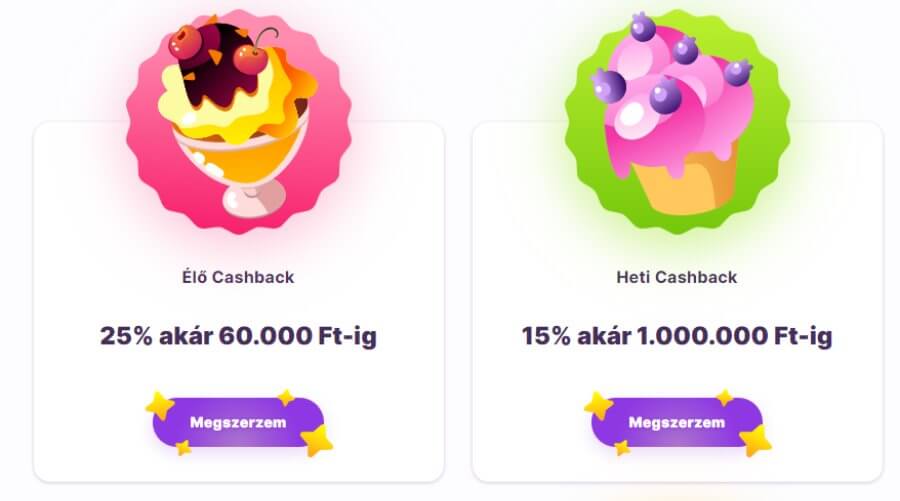 Nomini értékelés Magyar Casino cashback bónusz