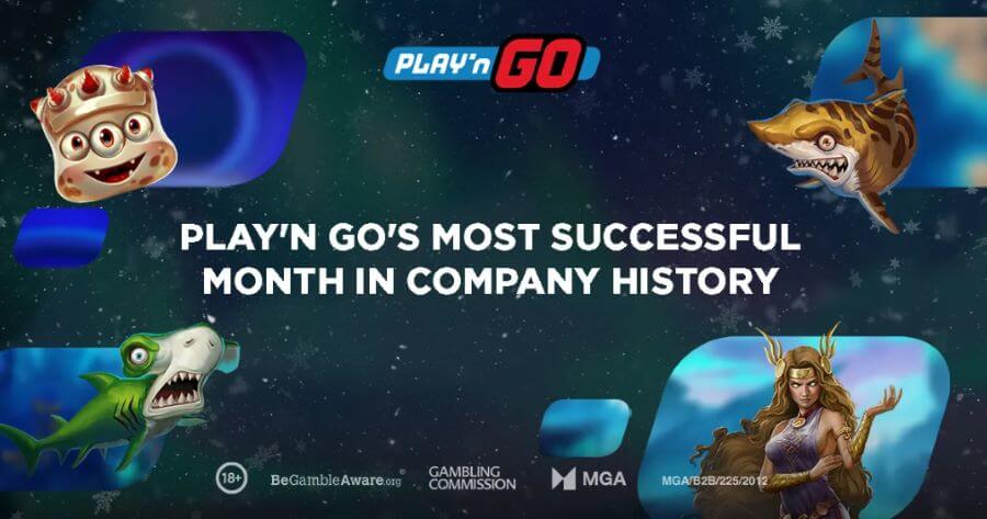 Rekord teljesítményt jegyzett a Play’n GO játékszolgáltató decemberben