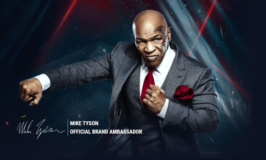 A boxlegenda, Mike Tyson a Rabona kaszinó új márkanagykövete