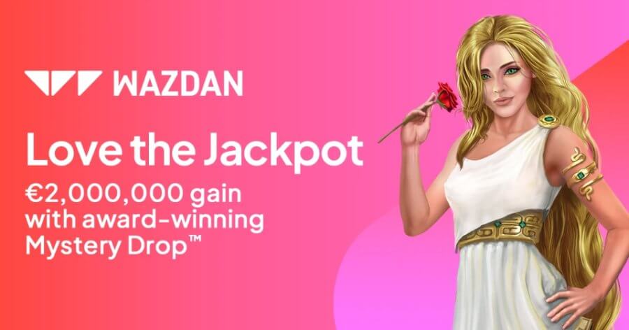 A Wazdan 2 millió eurós Valentin-napi Mystery Drop jackpotja