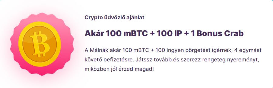 Nomini Casino kripto bónusz ajánlat