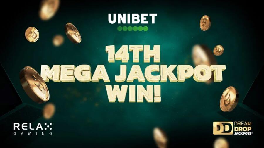 Itt a 14. Dream Drop Jackpot milliomos, ezúttal az Unibetnél!