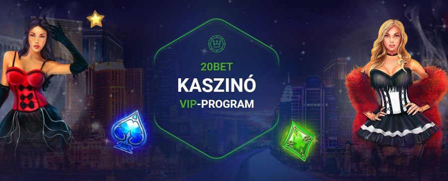 20Bet kaszinó VIP bónusz