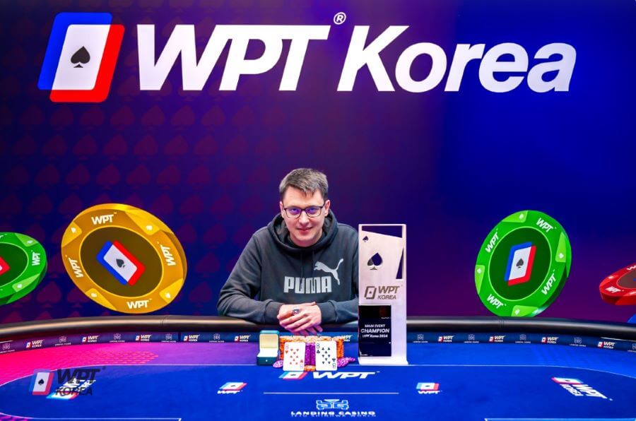 Hanusi Máté nyerte a World Poker Tour koreai bajnokságát!