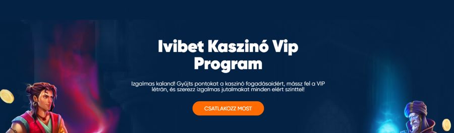 IviBet kaszinó VIP bónusz