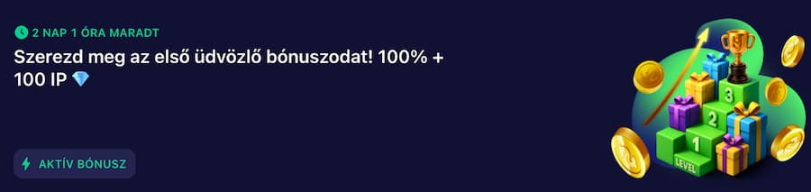BetMatch üdvözlő bónusz