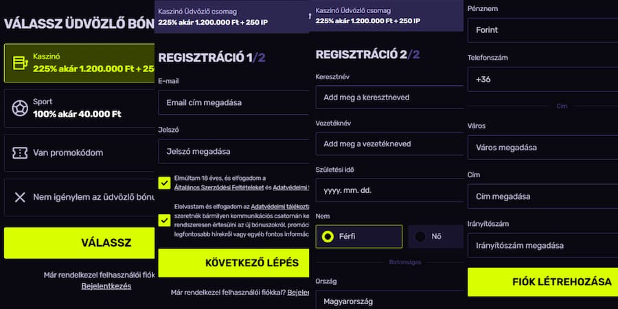 Sportuna értékelés regisztráció
