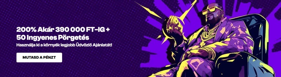 Kingspin értékelés üdvözlő ajánlat