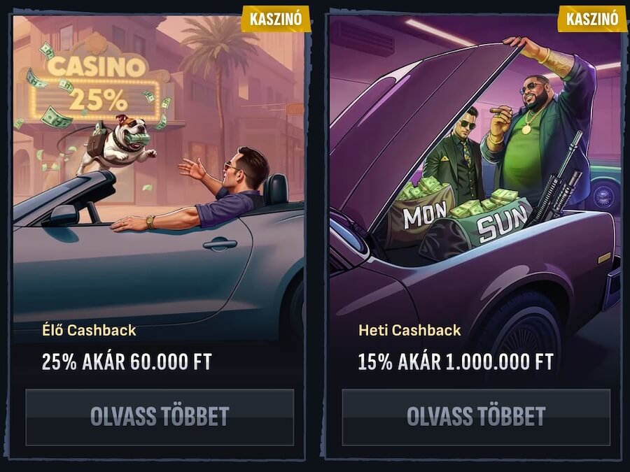 cashback ajánlatok