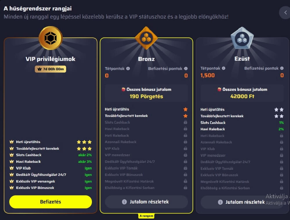 BDMBet értékelés VIP