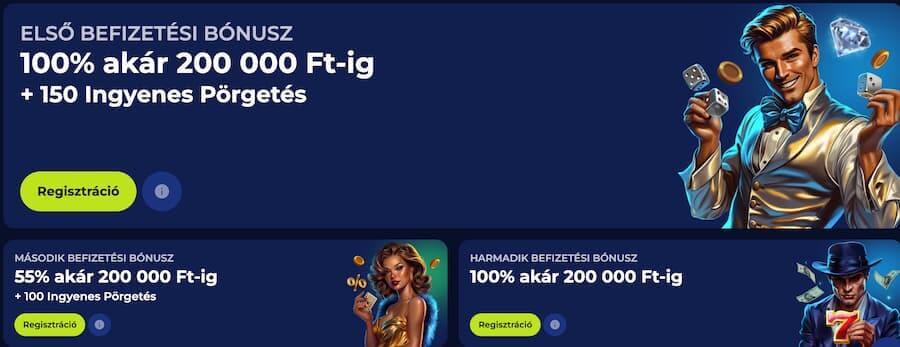 IvyBet értékelés üdvözlő bónusz