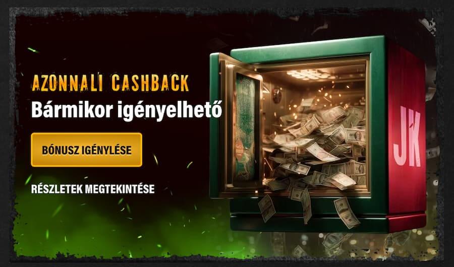 cashback ajánlat