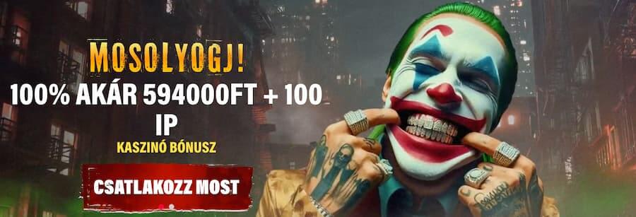 Joker értékelés üdvözlő ajánlat
