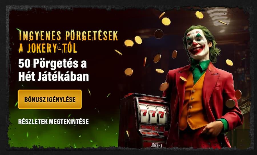 Jokery értékelés ingyen pörgetések