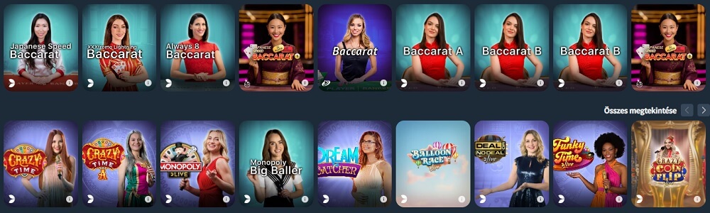 Miki értékelés élő kaszinó